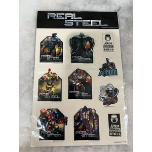 Rare DreamWorks Real Steel sticker set